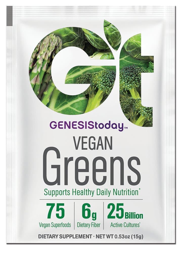 Genesis Today Vegan Greens, 15 Packets