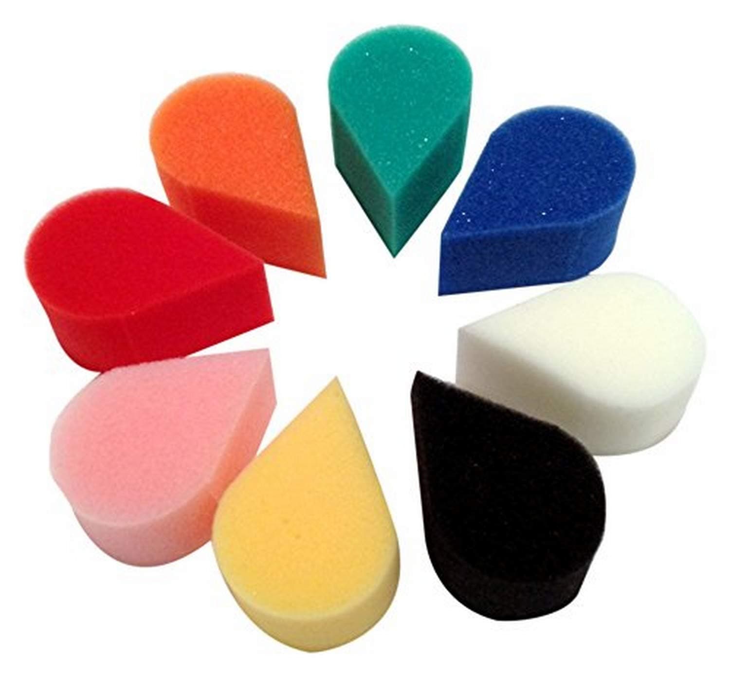 Maiden Texas Face Paint - Petal Sponge 8 Pack
