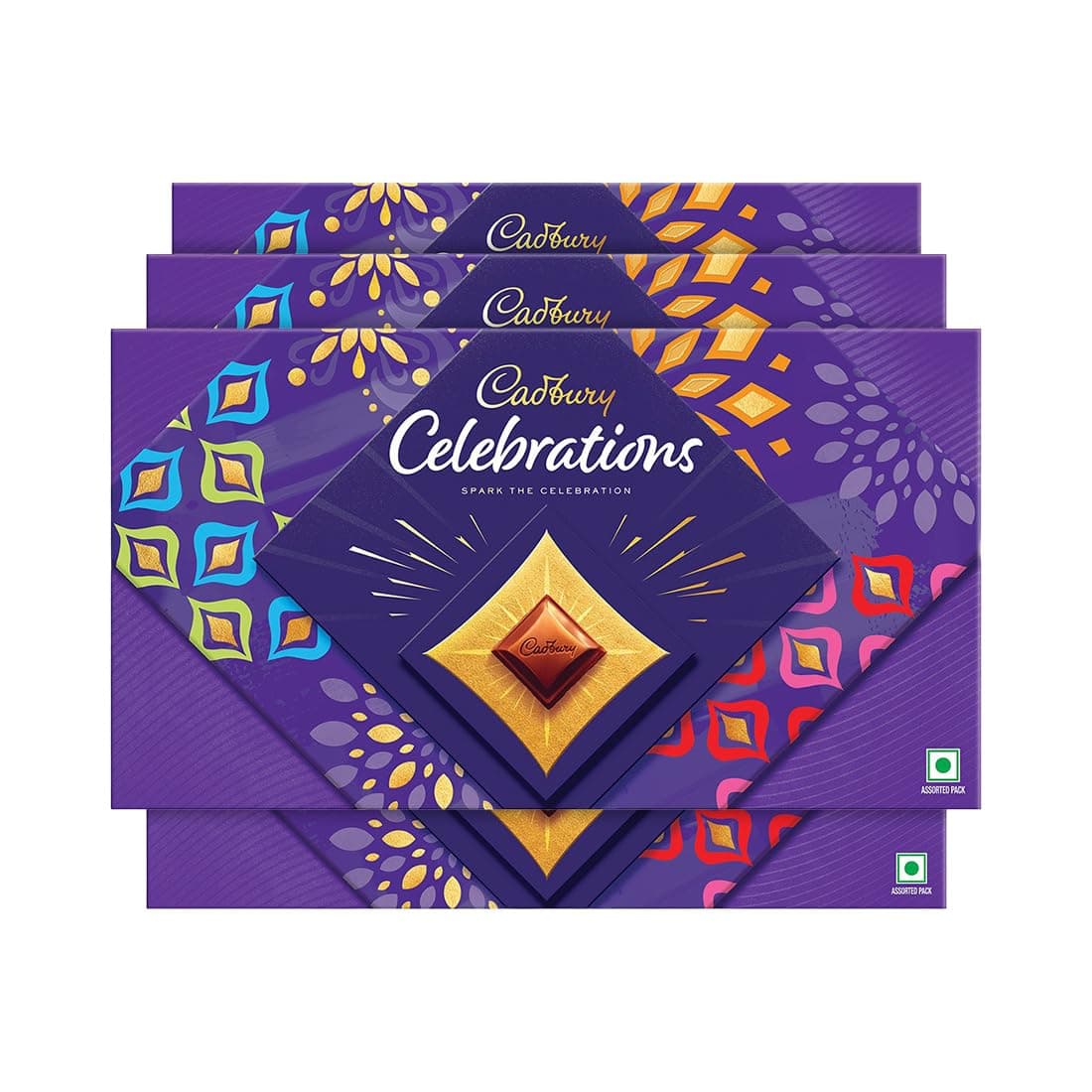 Celebrations Assorted Chocolate Gift Pack, 141.68 g (Pack of 4)