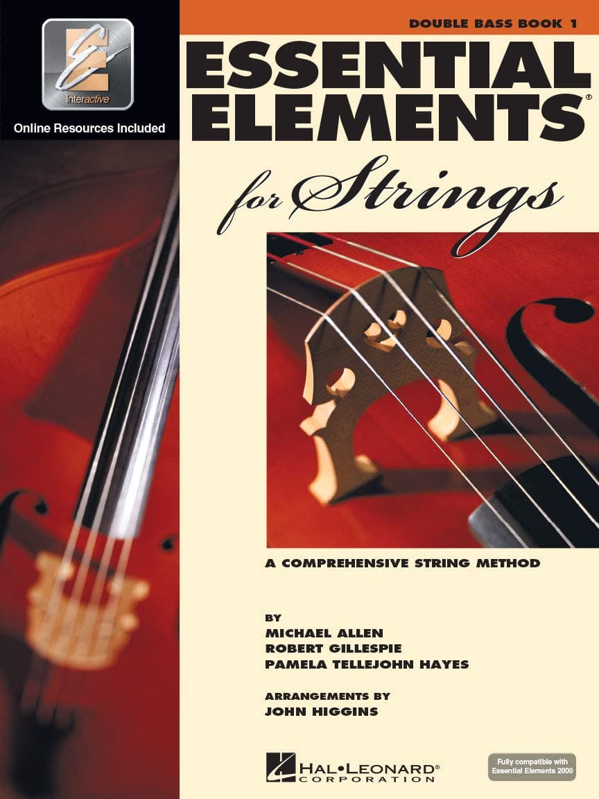 Essential Elements for Strings - Double Bass Book 1 with EEi Online Access | Beginner Double Bass Method and Sheet Music for Students and Teachers | Learn Rhythm, Tone, and Technique