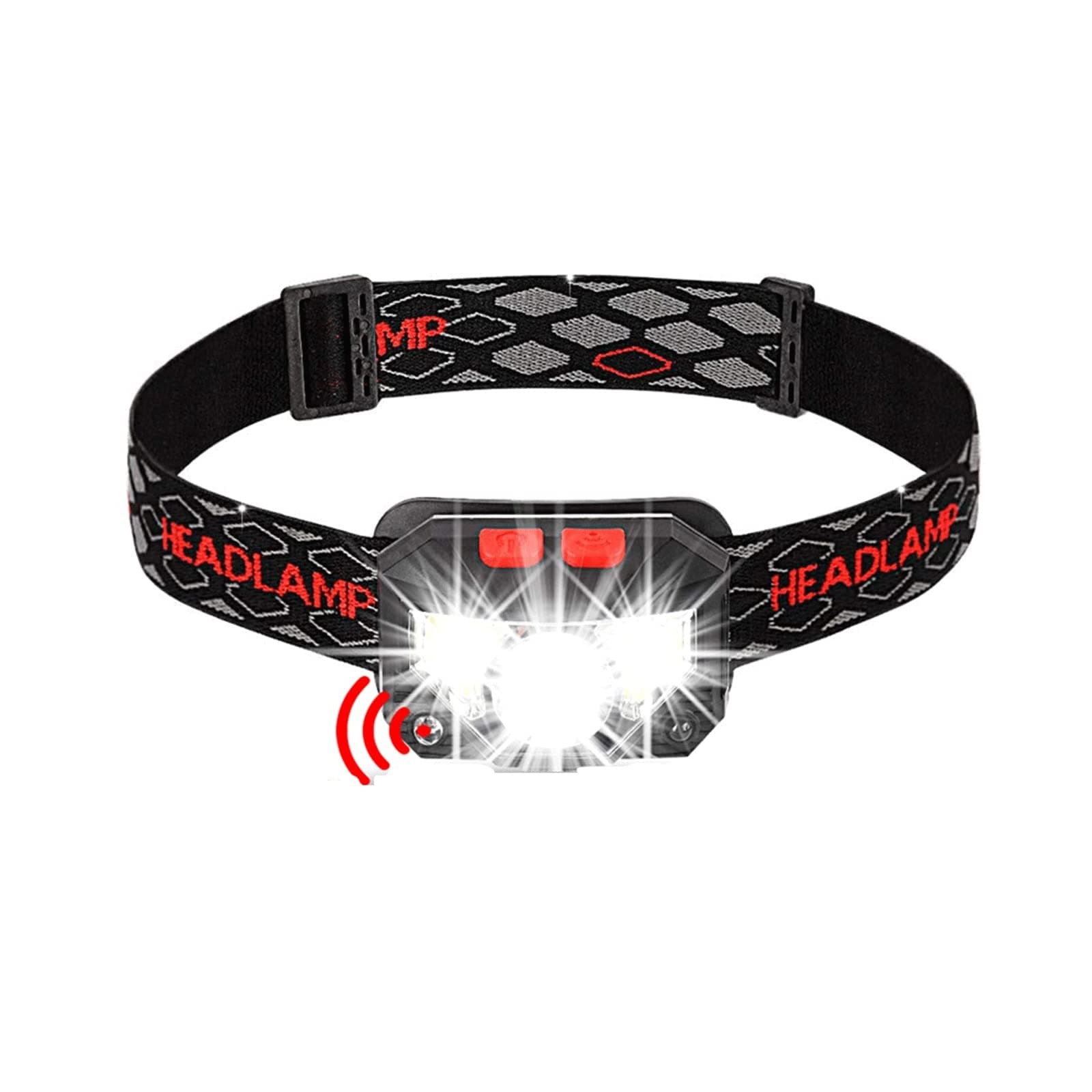 Headlight Powerful LED Headlight Sensor Head Light USB Rechargeable Headlamp Head Torch Waterproof For Camping Hiking