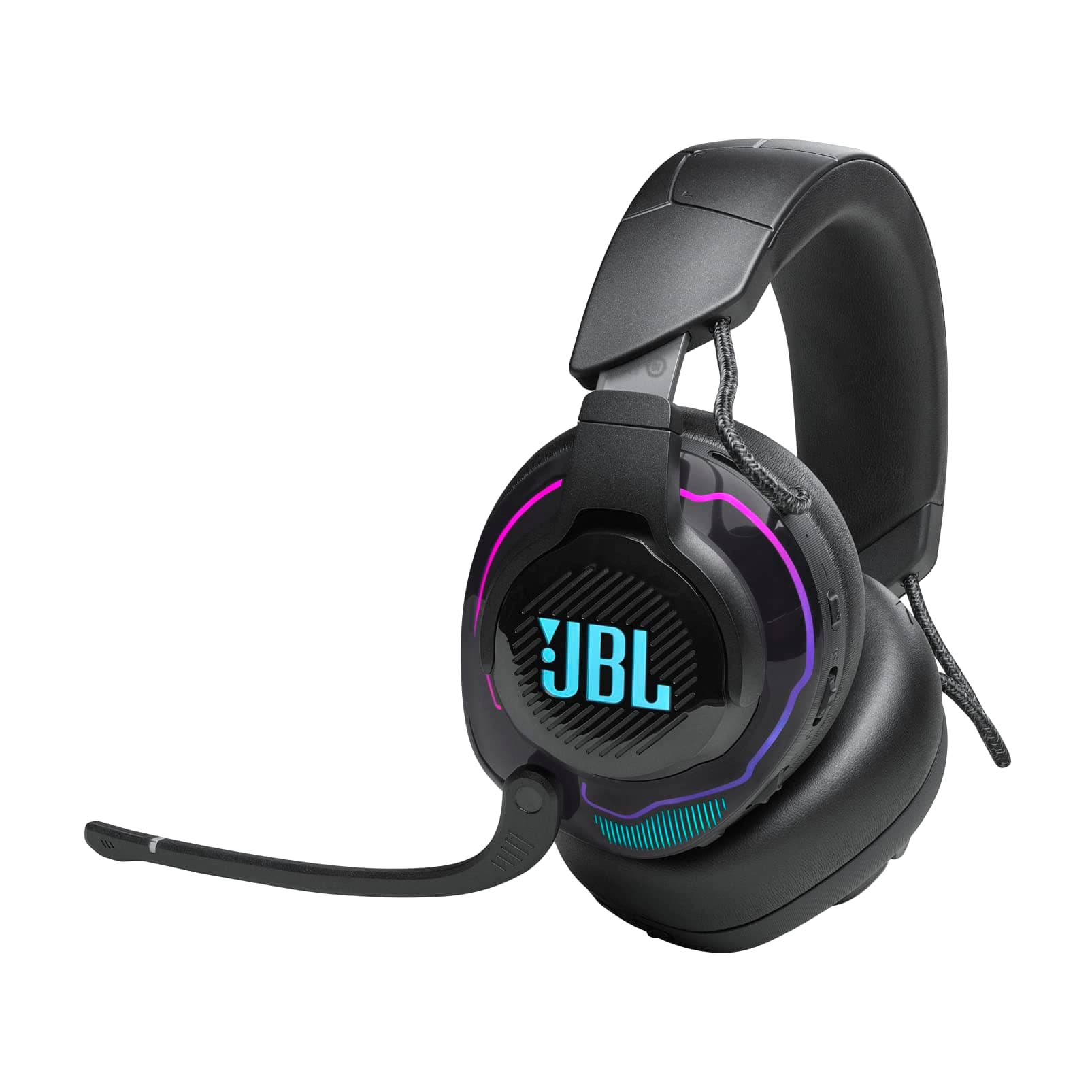 Quantum 910 Wireless Headphones Gaming Over Ear Headset, Black, Large