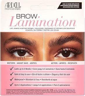Brow Lamination Kit, Lift, Shape, and Define Brows, Waterproof, 1-Pack