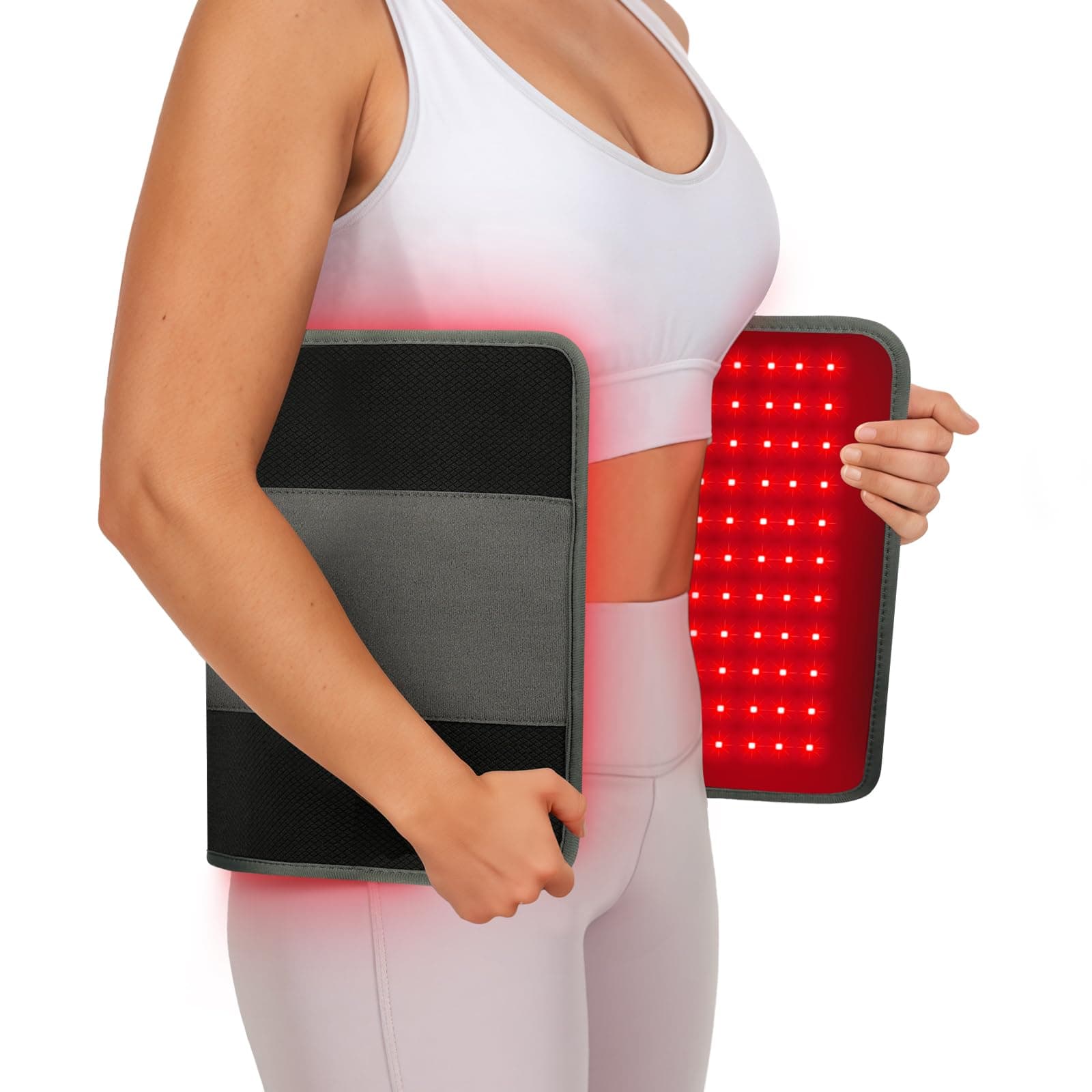 Comfytemp 24’’ x 12’’ Large Red Light Therapy Pad for Body, FSA HSA Eligible Near Infrared Light Therapy Wrap with Timer, Mothers Day Gift, 32W Light Pad for Back Belly Joint Muscle Pain Relief