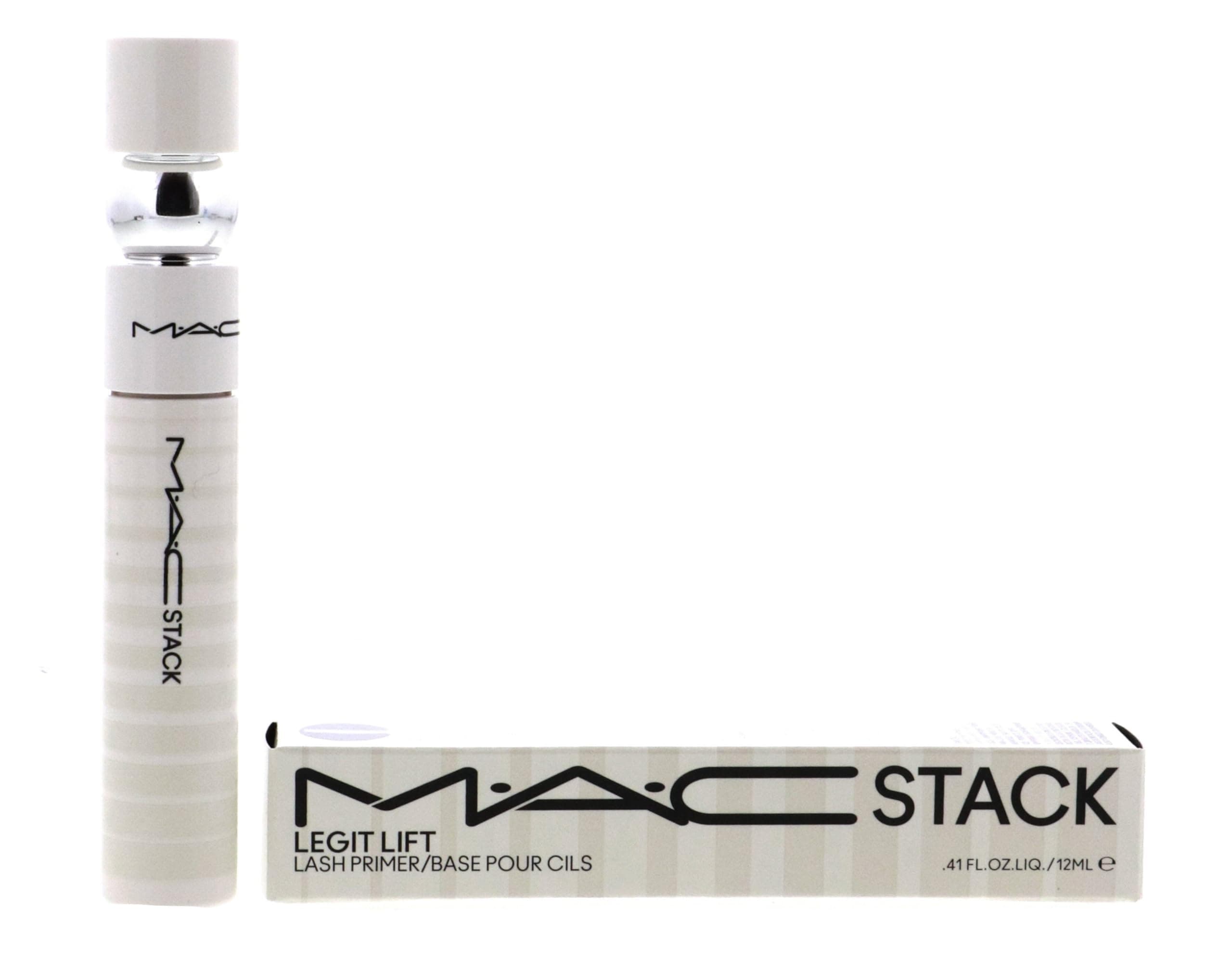 M.A.C Stack Legit Lift Lash Primer .41 fl oz / 12 ml, white