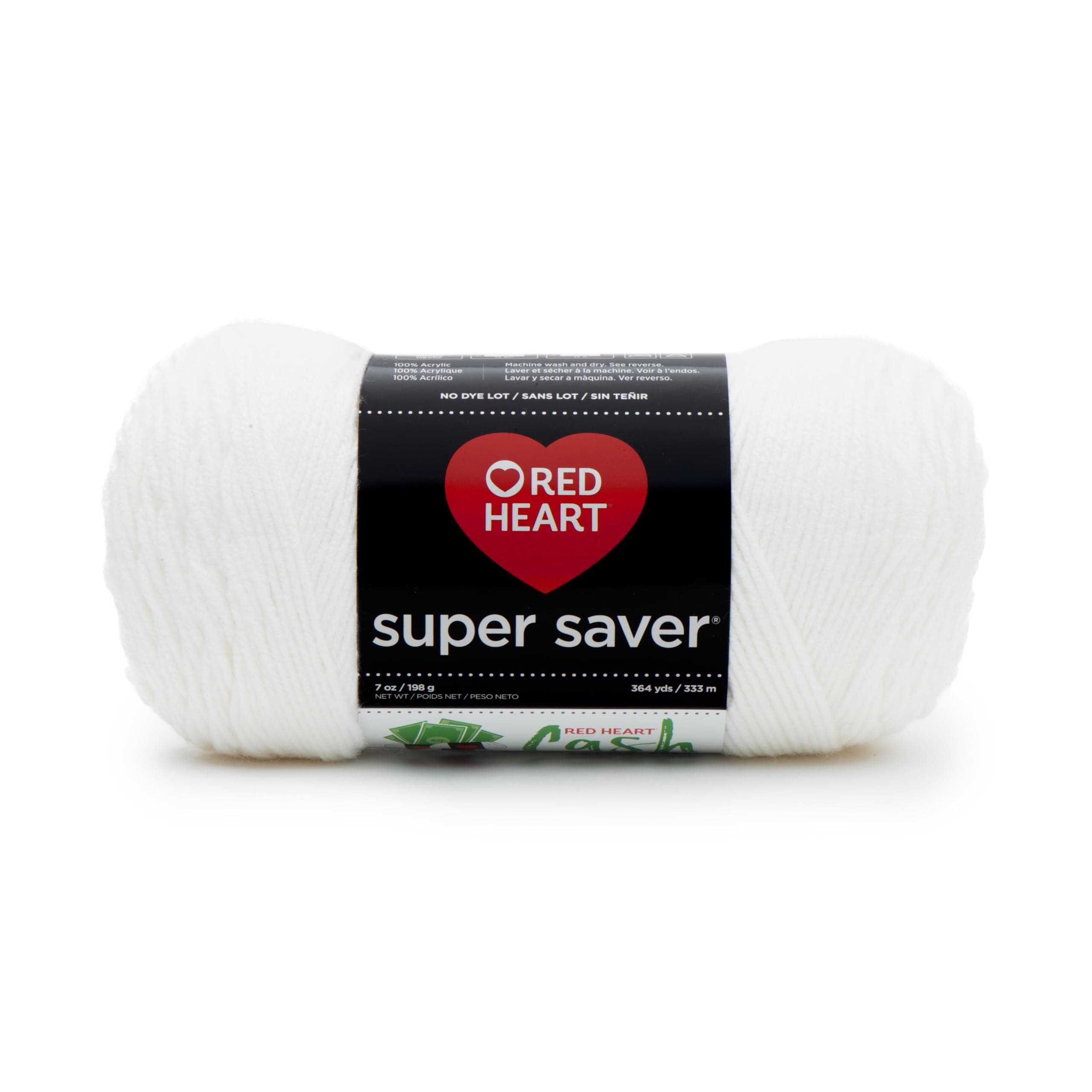 Super Saver Yarn, White