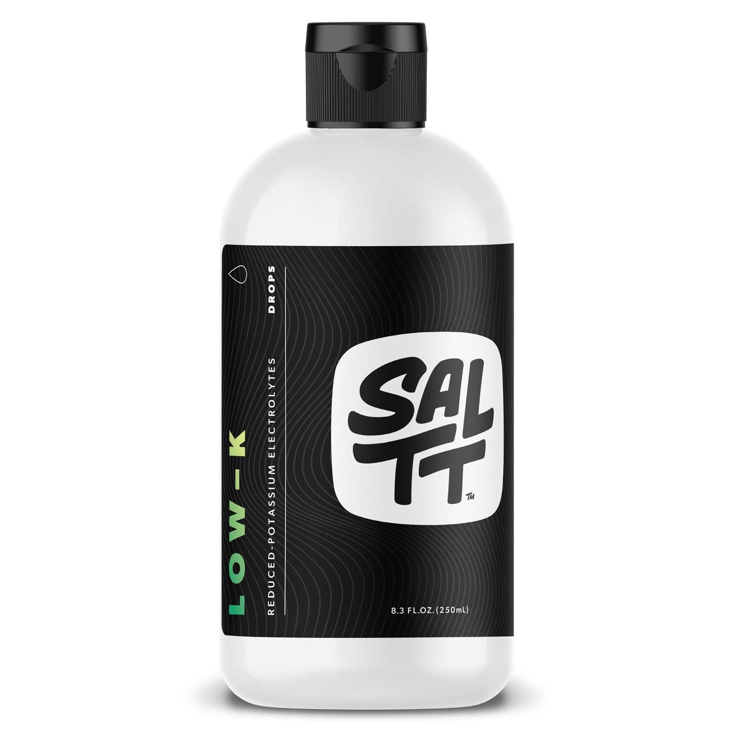 SALTT Low-K Fasting Drops | Sodium and Ionic Magnesium Fasting Supplement | Intermittent Fasting Mineral Supplements | Electrolyte Replenisher | On The Go Container | (250ml/8.3 fl oz. Refill)
