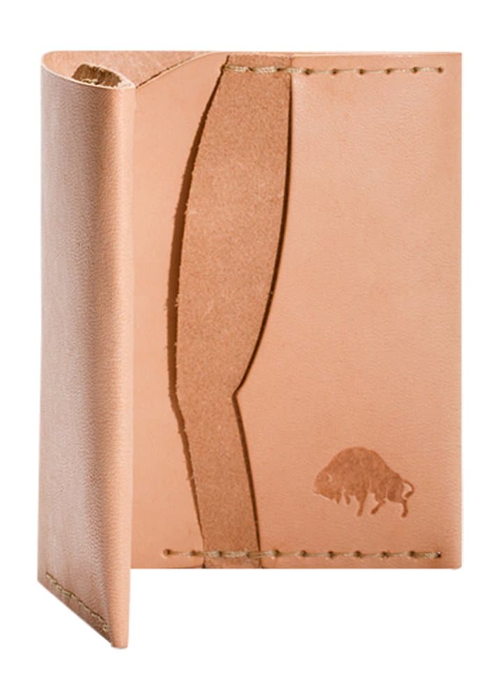 Scoutmob Features No. 4 Leather Front Wallet One Size Jet Black