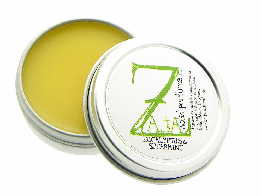 Eucalyptus and Spearmint Solid Perfume by ZAJA Natural - 1 oz