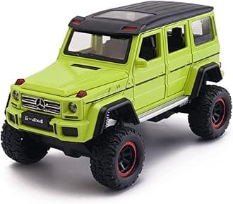 1:32 Mercedes AMG G500 CAR Toy Car Metal Pull Back Diecast Car with Openable Door and Sound Light, Gifts Toys for Kids【 Multicolor 】
