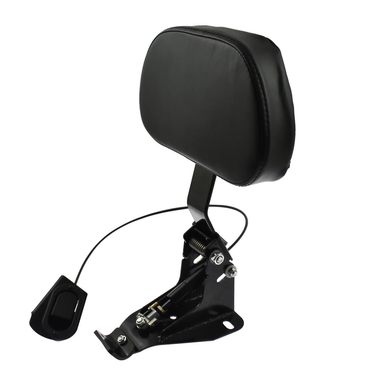 Adjustable Driver Backrest with Mount Fit for Harley Touring Road King Electra Glide CVO 2009-later