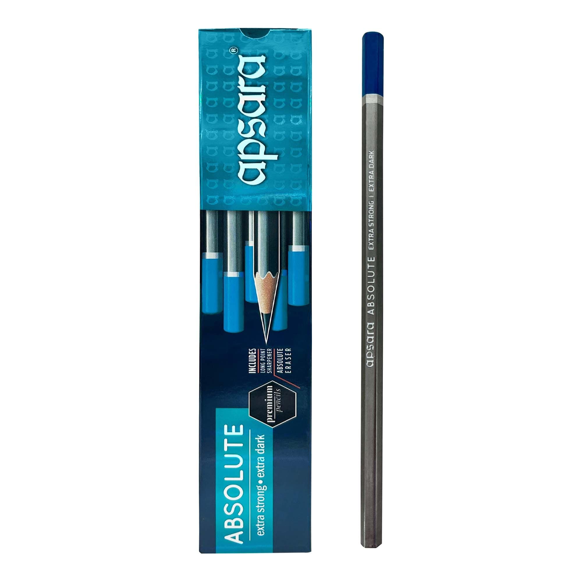 Apsara - Absolute Extra Dark Pencils - Pack of 10