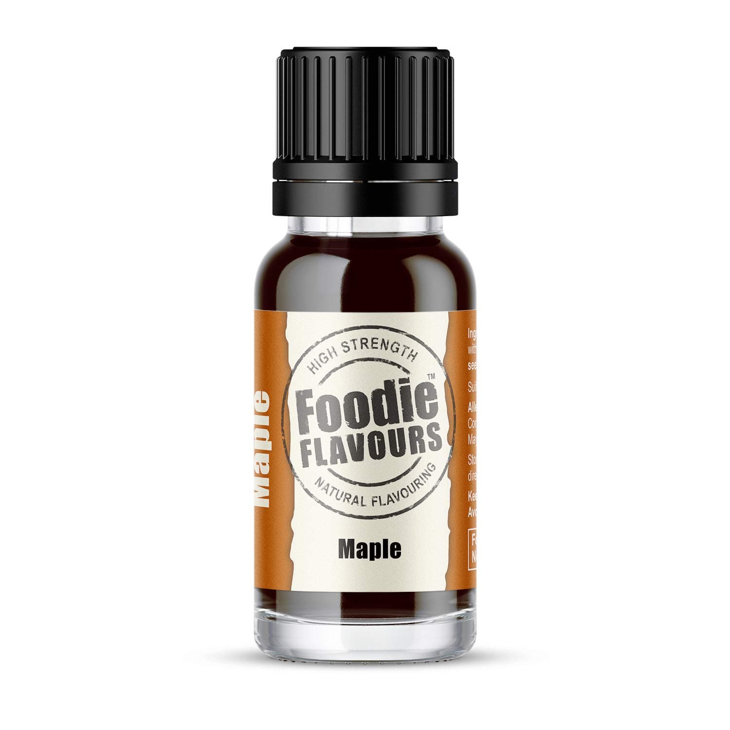 Natural Maple Flavouring, High Strength - 15ml