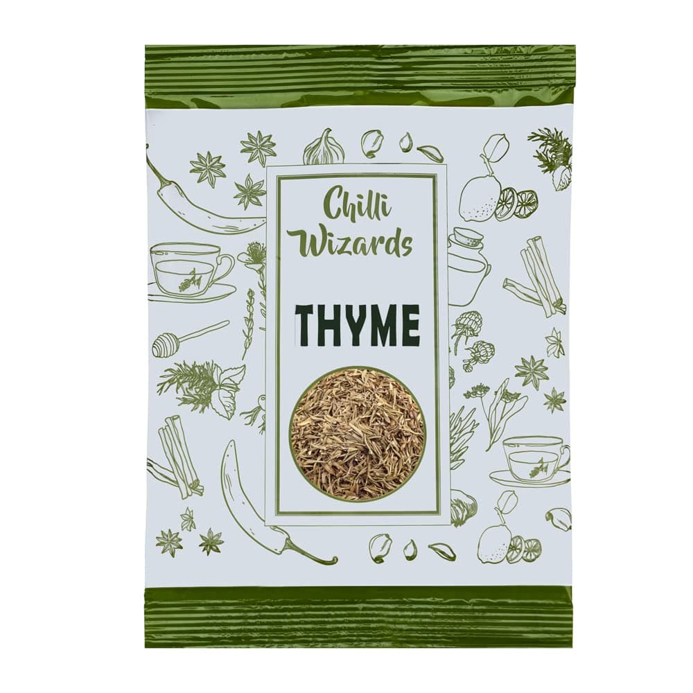 Thyme Dried Herb Leaves Rubbed 100g