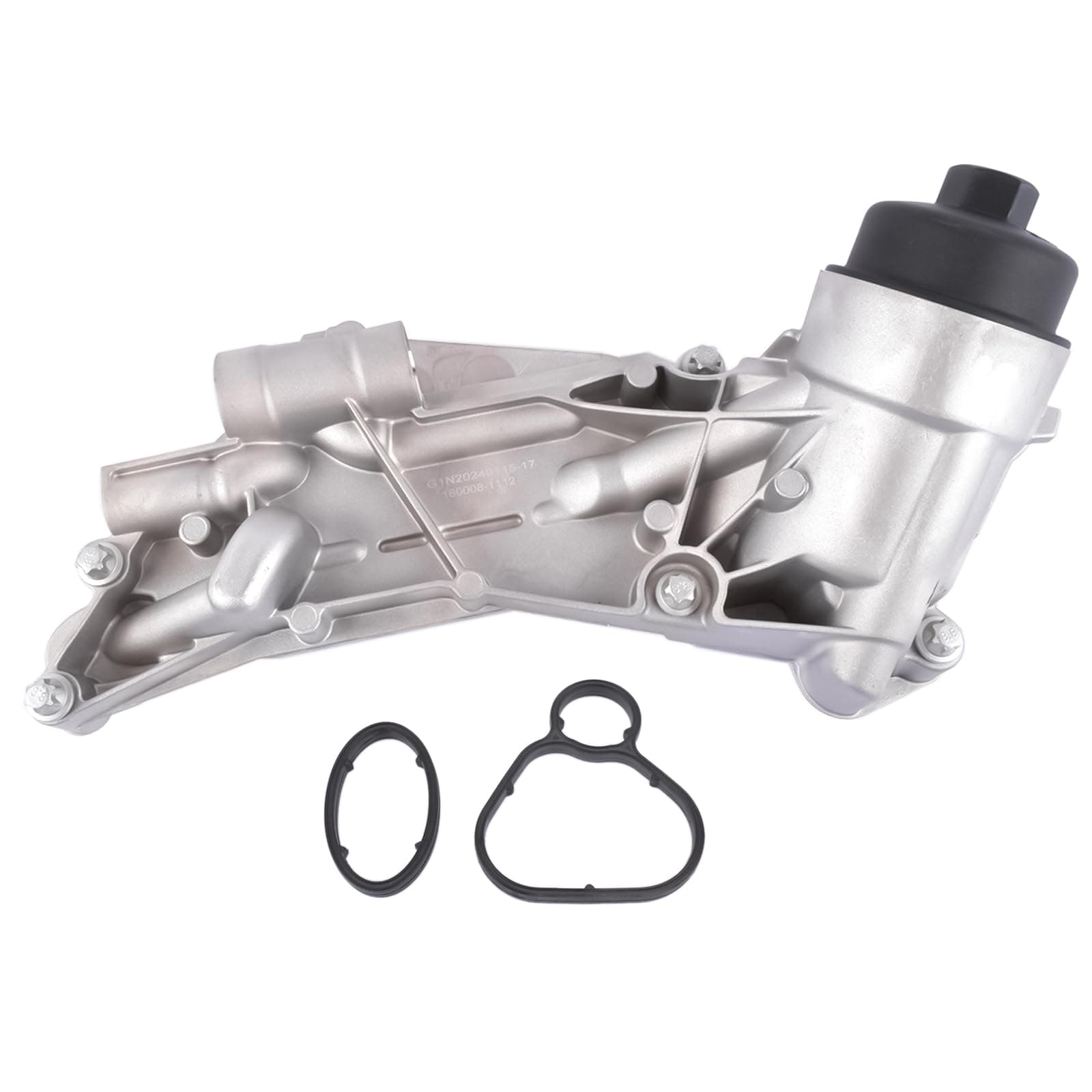 93186324 Engine Oil Cooler with Filter Replacement for 2009-2020 Chevy Aveo Cruze Malibu Sonic Trax Cascada Encore Pontiac G3 Saturn Astra 1.6L 1.8L 12992593 55353323 25199751