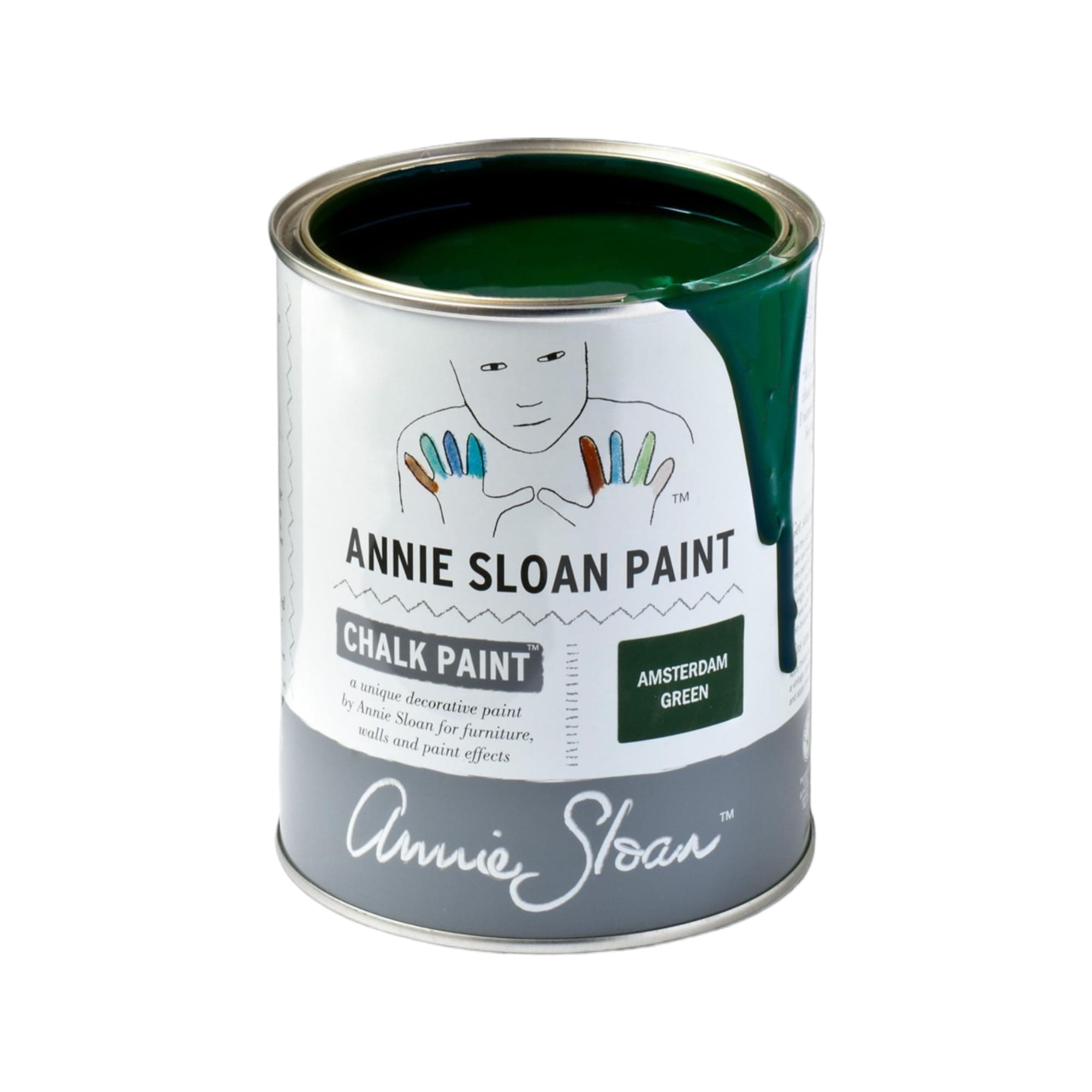 Annie Sloan Chalk Paint 1 litre (Amsterdam Green)