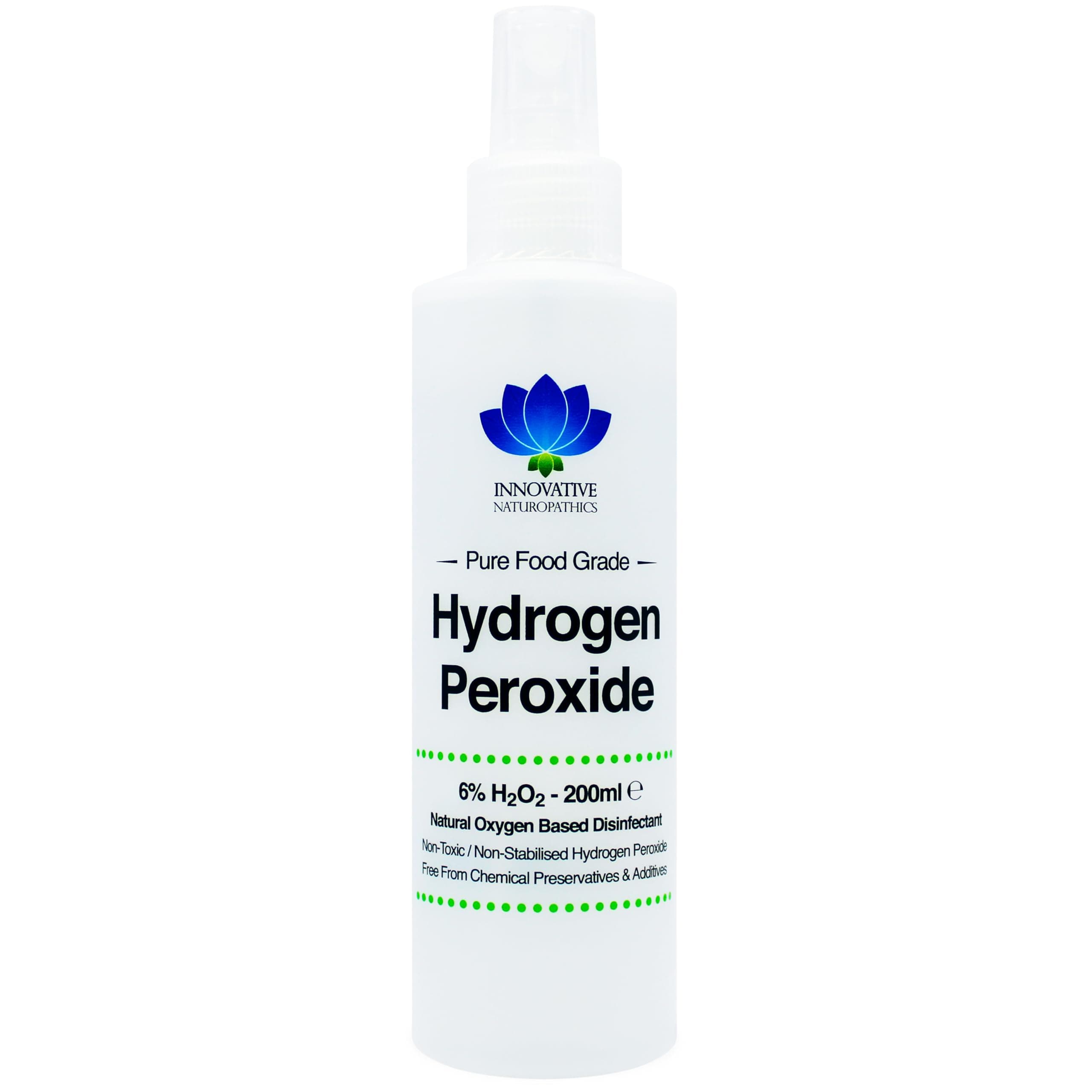 Hydrogen Peroxide 6% - 200ml Food Grade Spray