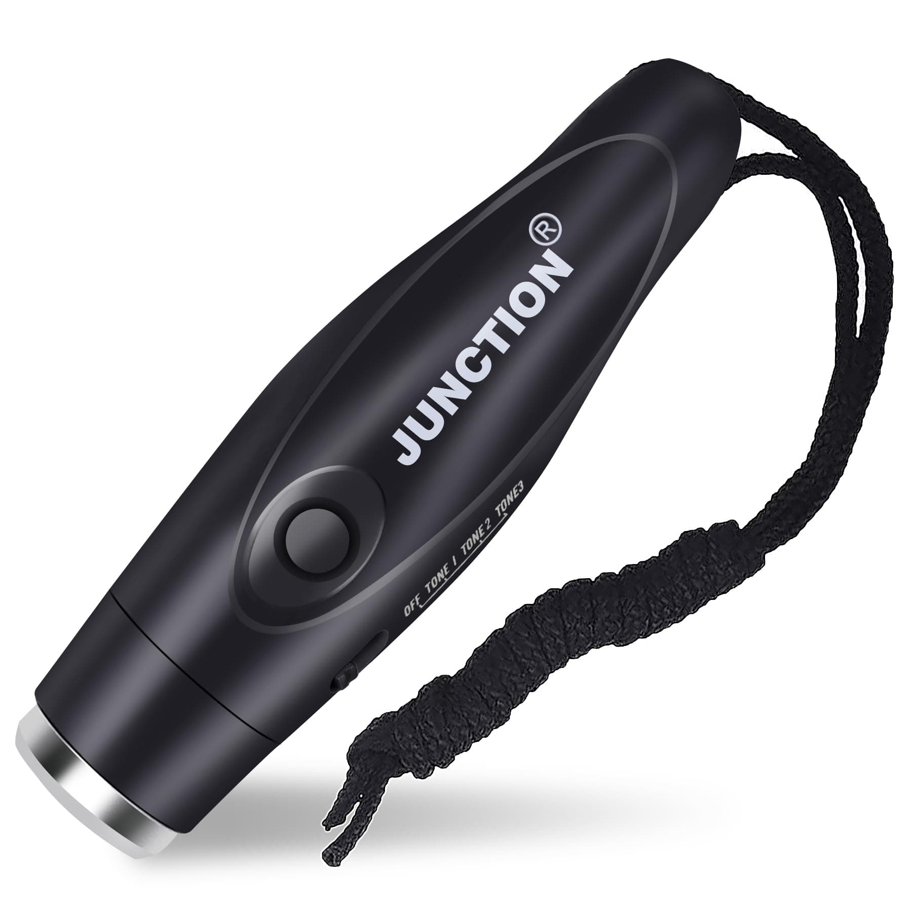 Three Tone Electronic Whistle - Handheld 3 Distinct High Volume Loudest Electric Whistle with Lanyard for Referee Coaches, P.E. Teacher, Marine, Police,Outdoor Camping, Self Defense Emergency