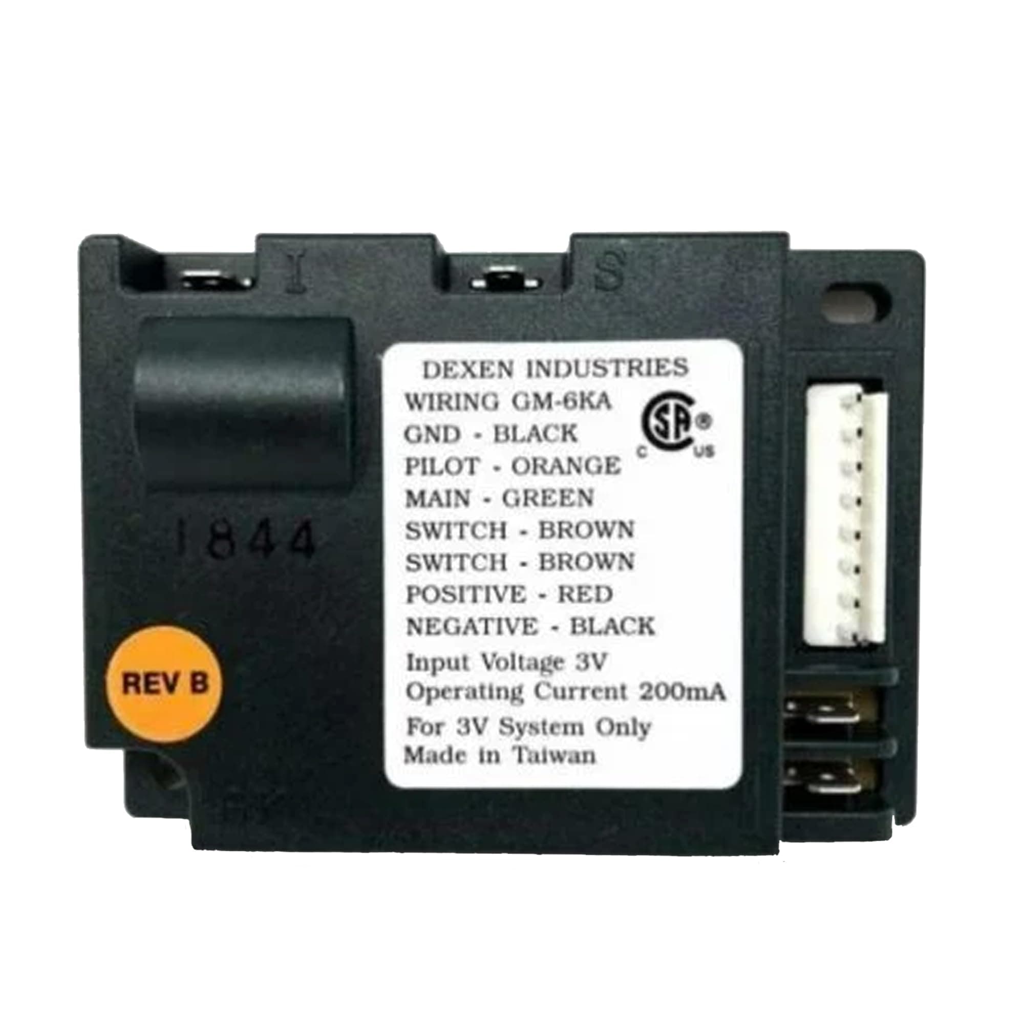 Authentic Dexen 593-592 GM-6KA Electronic IPI Pilot Ignition Control Module for Heat-N-Glo Heatilator Quadrafire Napoleon Desa HHT IHP Ironstrike Majestic Monessen Lennox H4674 W190-0022