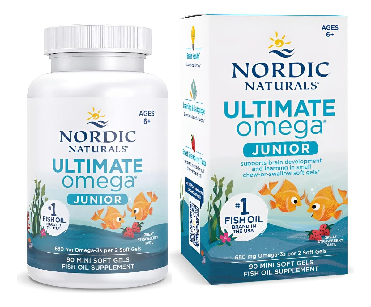 Ultimate Omega Junior, 90 Soft Gels