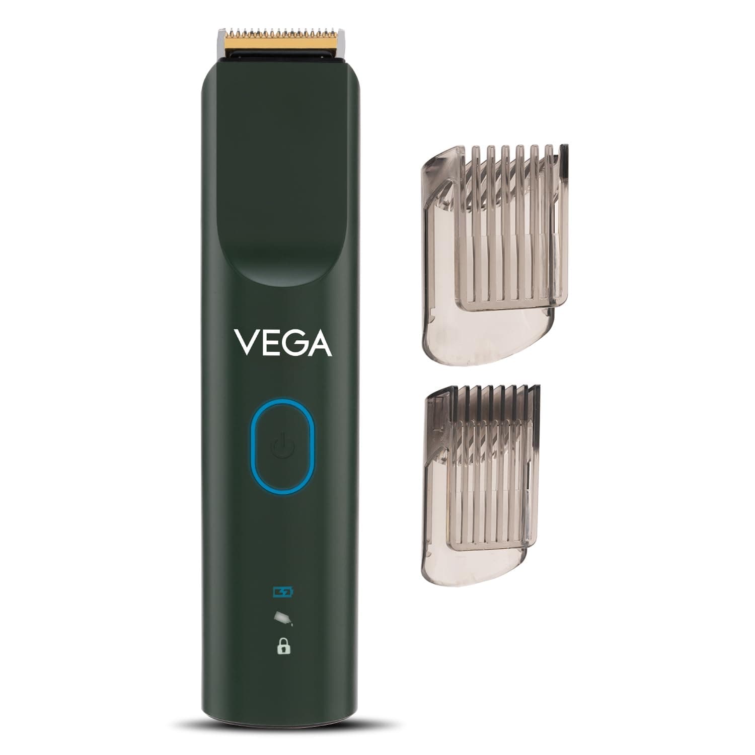 SmartOne S3 Beard Trimmer for Men with AI SmartTrim Technology, USB Type C, Titanium Blade,160 mins Runtime, IPX7 Waterproof & 40 Length Settings, Shaving Machine, Travel Lock, Green, (VHTH-36)