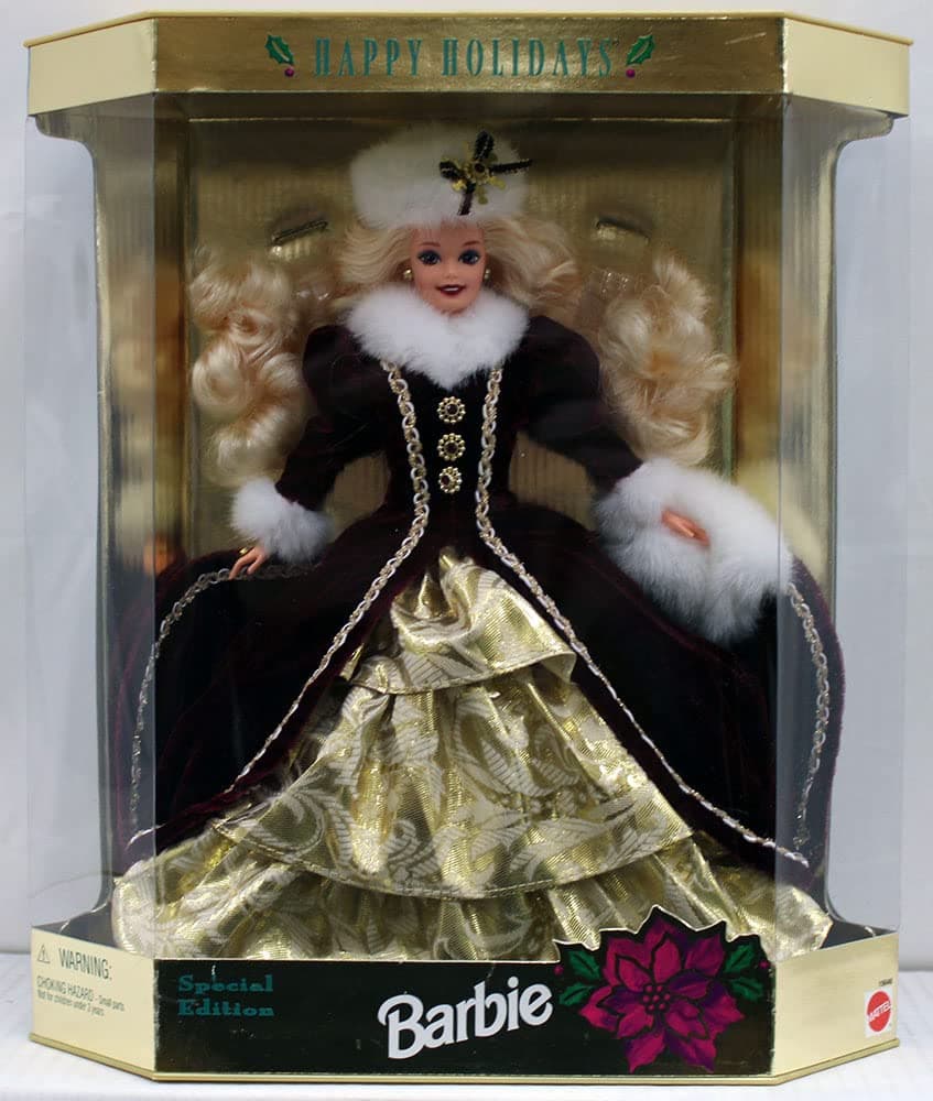 1996 Holiday Barbie Doll