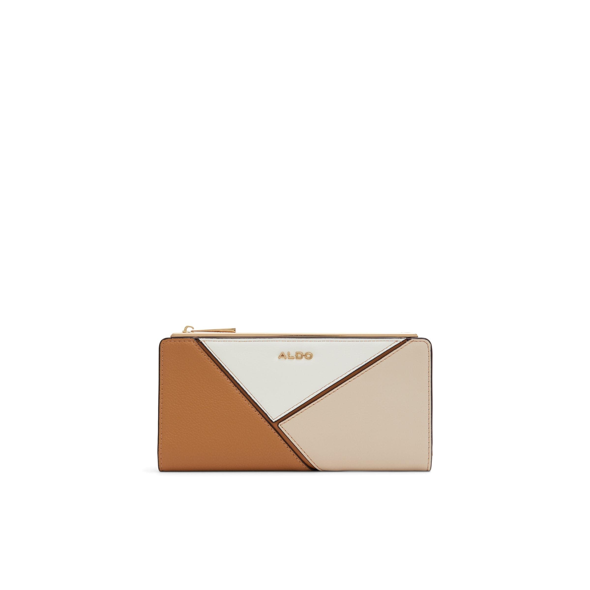 ALDO Women's Elbamaclya Wallet, Tan Combo