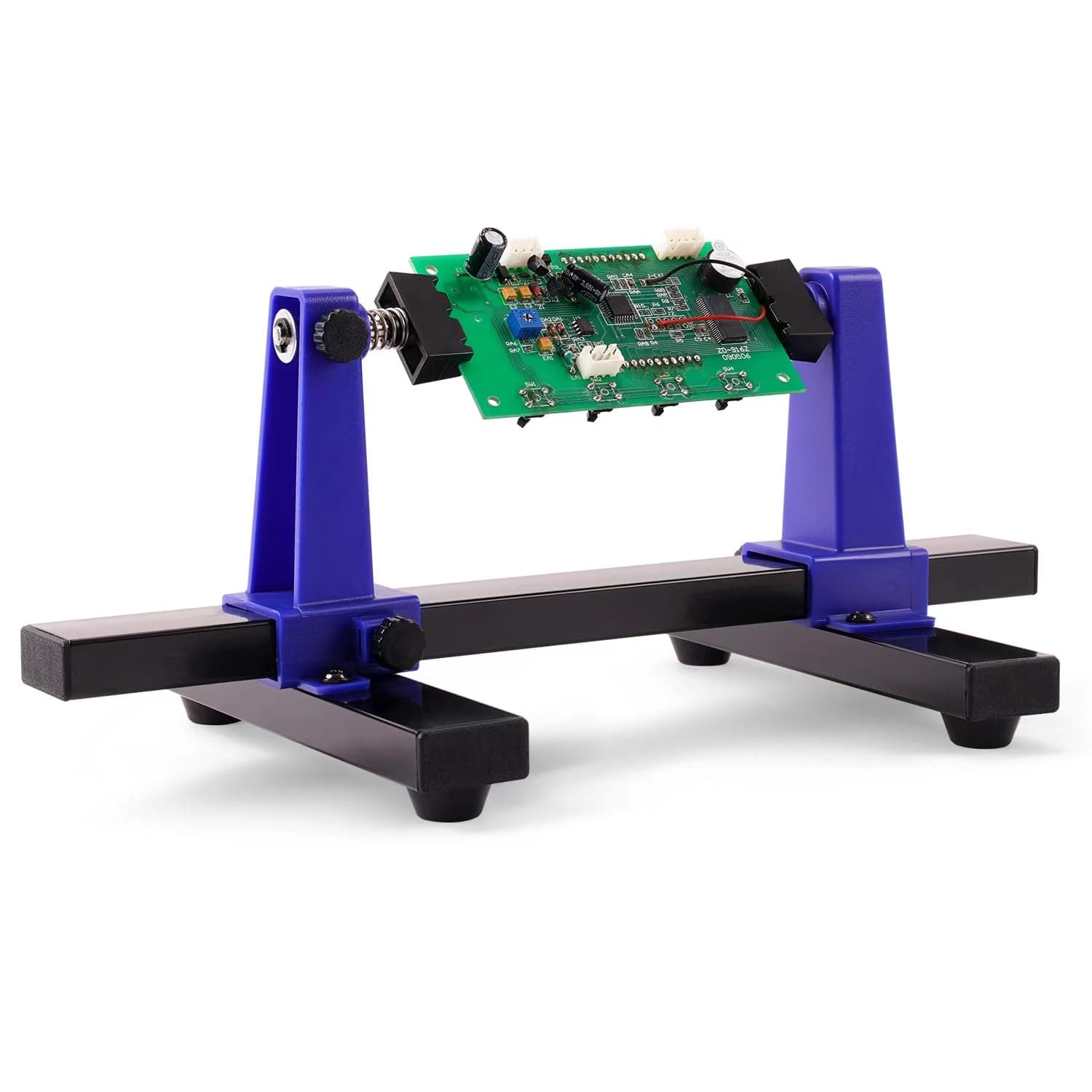 Noah Adjustable PCB Holder Circuit Board Clamp Roating Holder Tool for Soldering Desoldering, Soldering Repair Tool 360 Degree Rotation