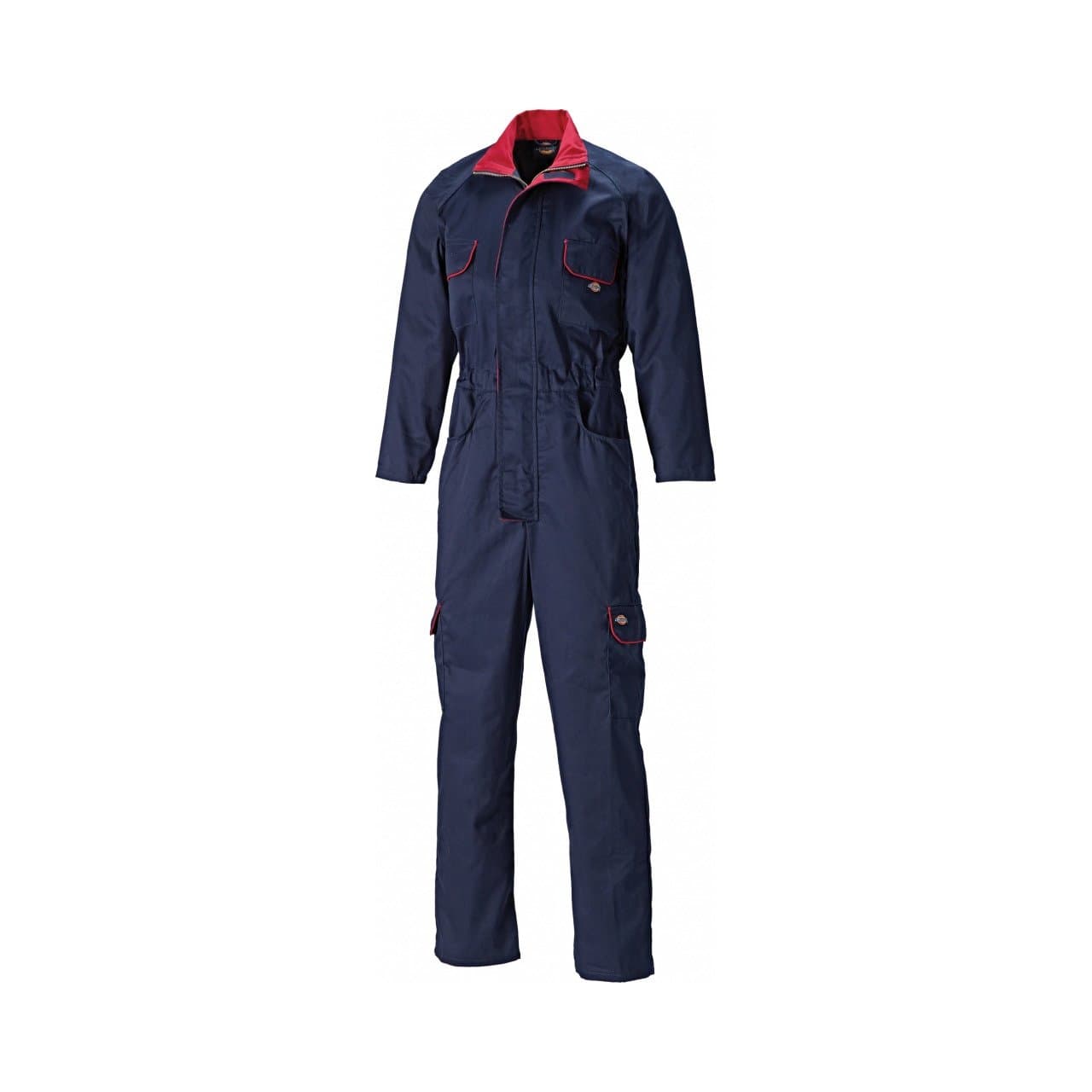 Dickies Ladies Zip Front Overalls - 12 Navy