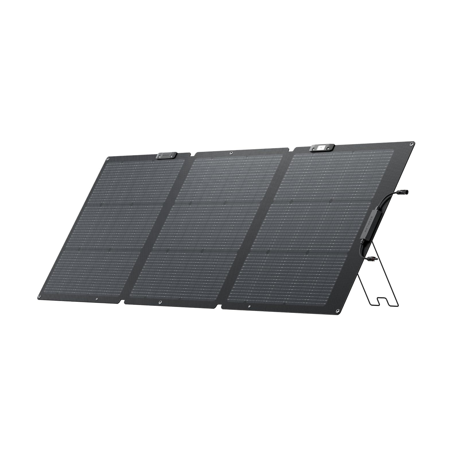 EF ECOFLOW 160W Portable Solar Panel for Power Station, Foldable Solar Charger Chainable with Adjustable Kickstand, Waterproof IP67 for Outdoor Camping RV Off Grid System