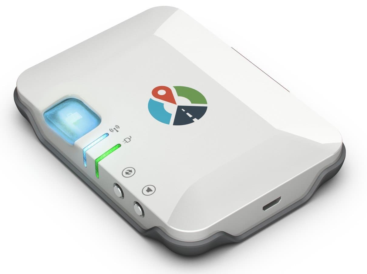 WiFi M2 - GPS Mileage Tracker You Can Trust - Automatic Electronic Mileage Log with WiFi Uploading from The Car