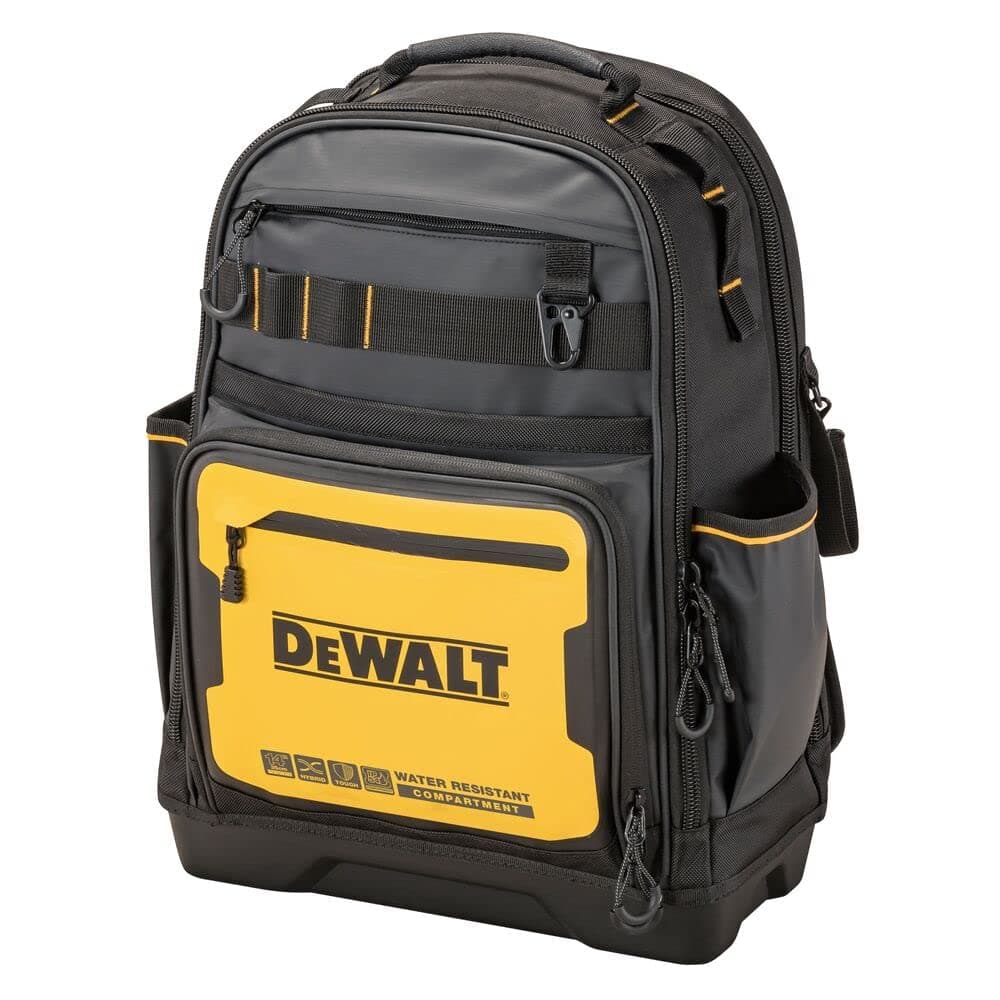 Tool Backpack, Tool Storage and Organization, Durable and Water Resistant (DWST560102)