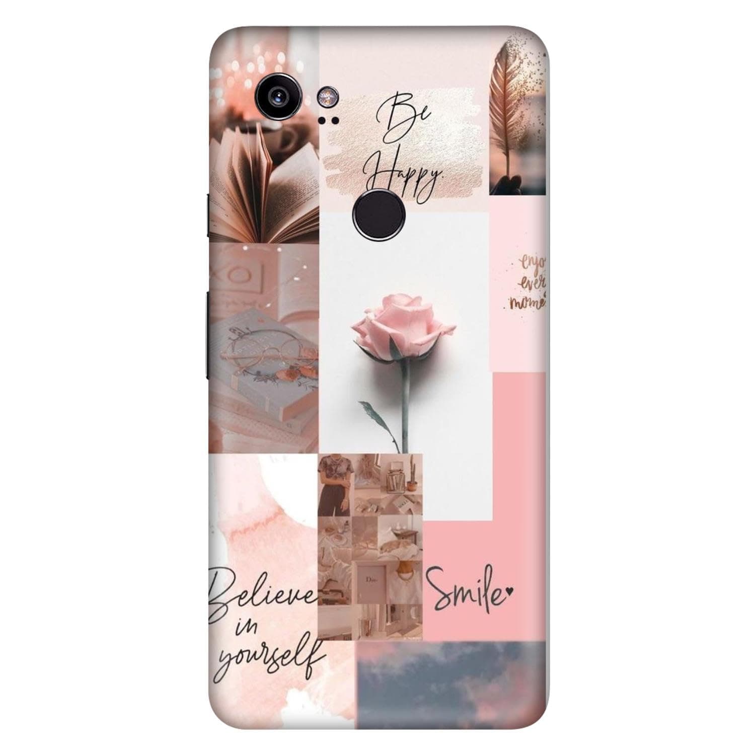 Mobile Skins Compatible with Google Pixel 2 XL (Not Back Cover) Scratchless Back & Camera Protection Skins for Google Pixel 2 XL ; Google Pixel 2 XL -DP-195