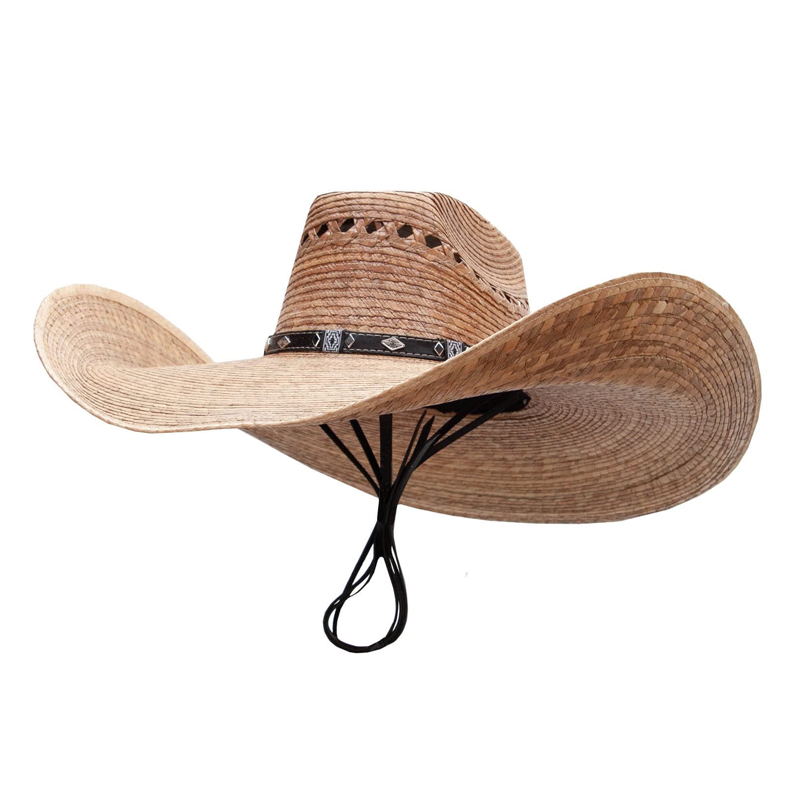 Mexican Style Wide Brim Straw Hat