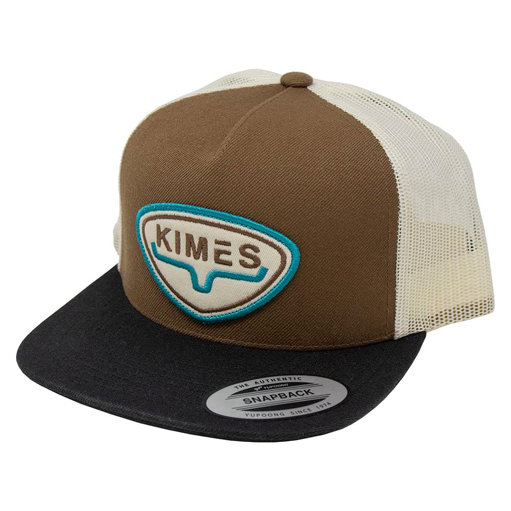 Kimes RanchUnisex Caps Conway Trucker 5-Panel Adjustable Mesh Back Snapback Hat