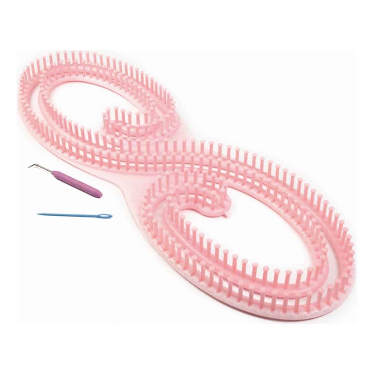 Serinity Loom Super '8' shape loom for afghan, blanket, poncho, wrap, scarf, tote bag