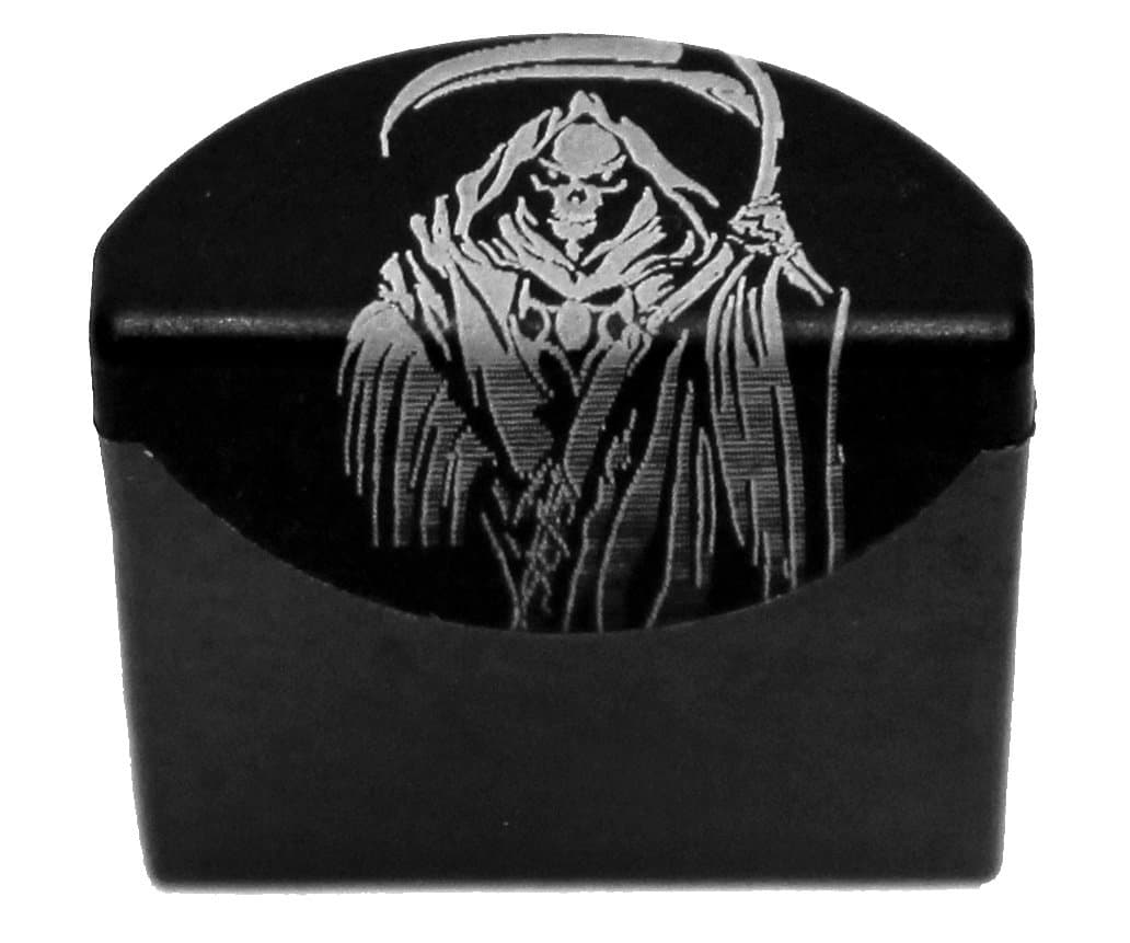 Gen 4-5 Laser Engraved Grim Reaper v2 - Designed for Glock 17, 19, 22, 23, 31, 32, 34, and 35.