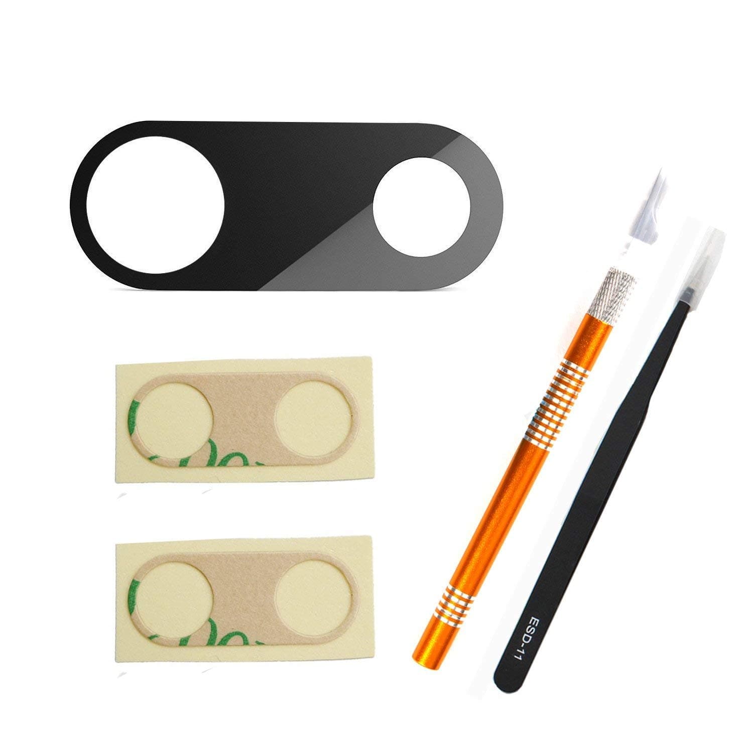 oGoDeal OEM Rear Back Camera Glass Lens Cover Replacement for iPhone 8 Plus and iPhone 7 Plus Original with Adhesive and Repair Tools