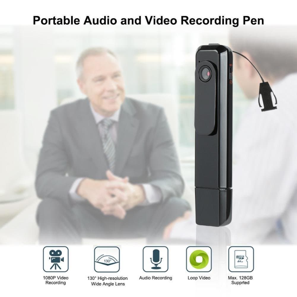 BJESSENCE 1PC C181 Multi-function design Mini Camera Portable Audio and Video Recording Pen 1080P HD Spy Camera Secure Surveillance Camcorder Monitor