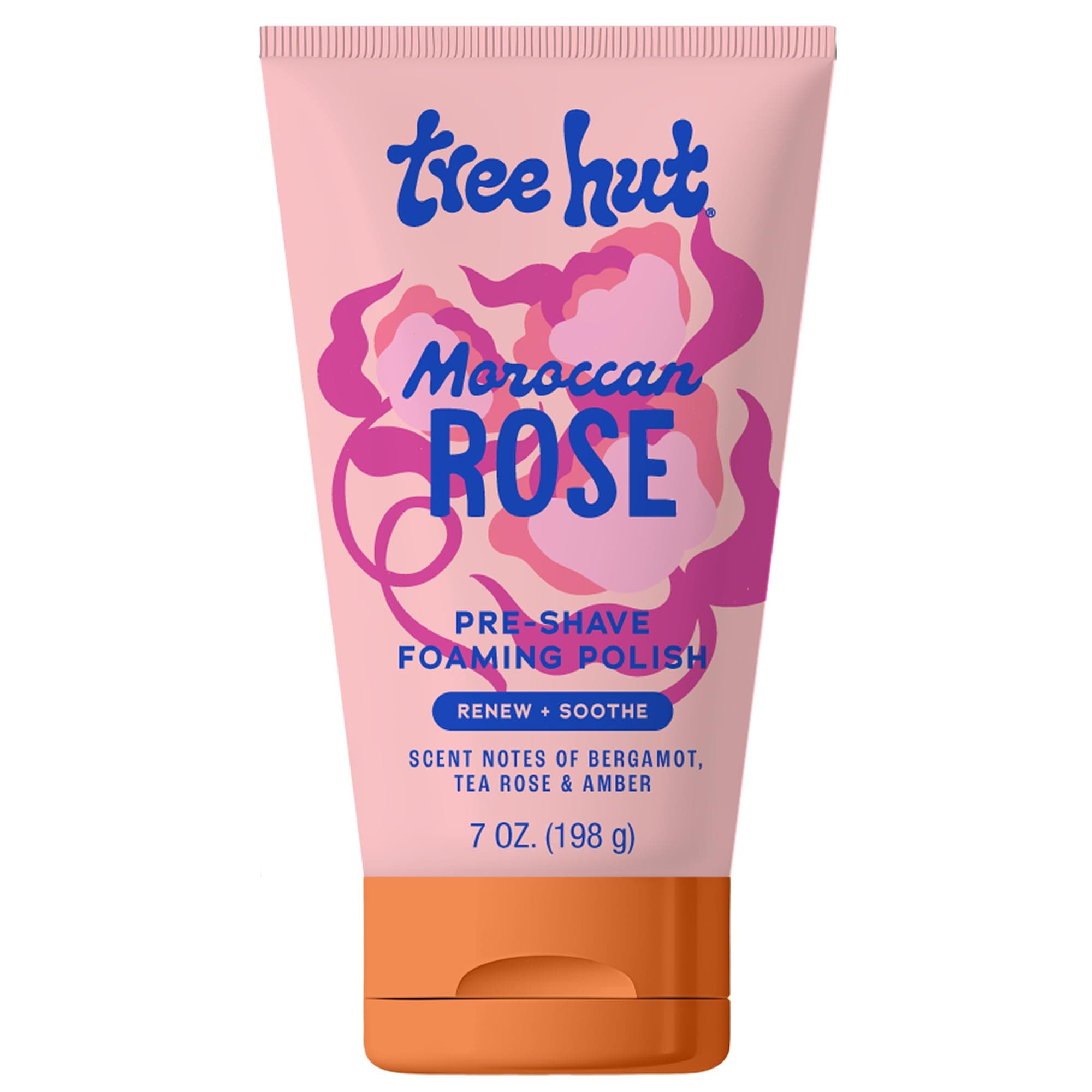 Moroccan Rose Shave Prep Polish | Gently Soothe & Prep Skin for an Even Closer Shave | Exfoliating Shave Essential | 7 fl oz.
