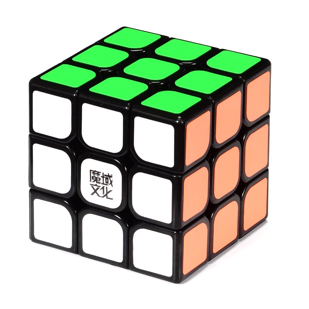 AoLong V2 3x3x3 Speed Cube Enhanced Edition Black