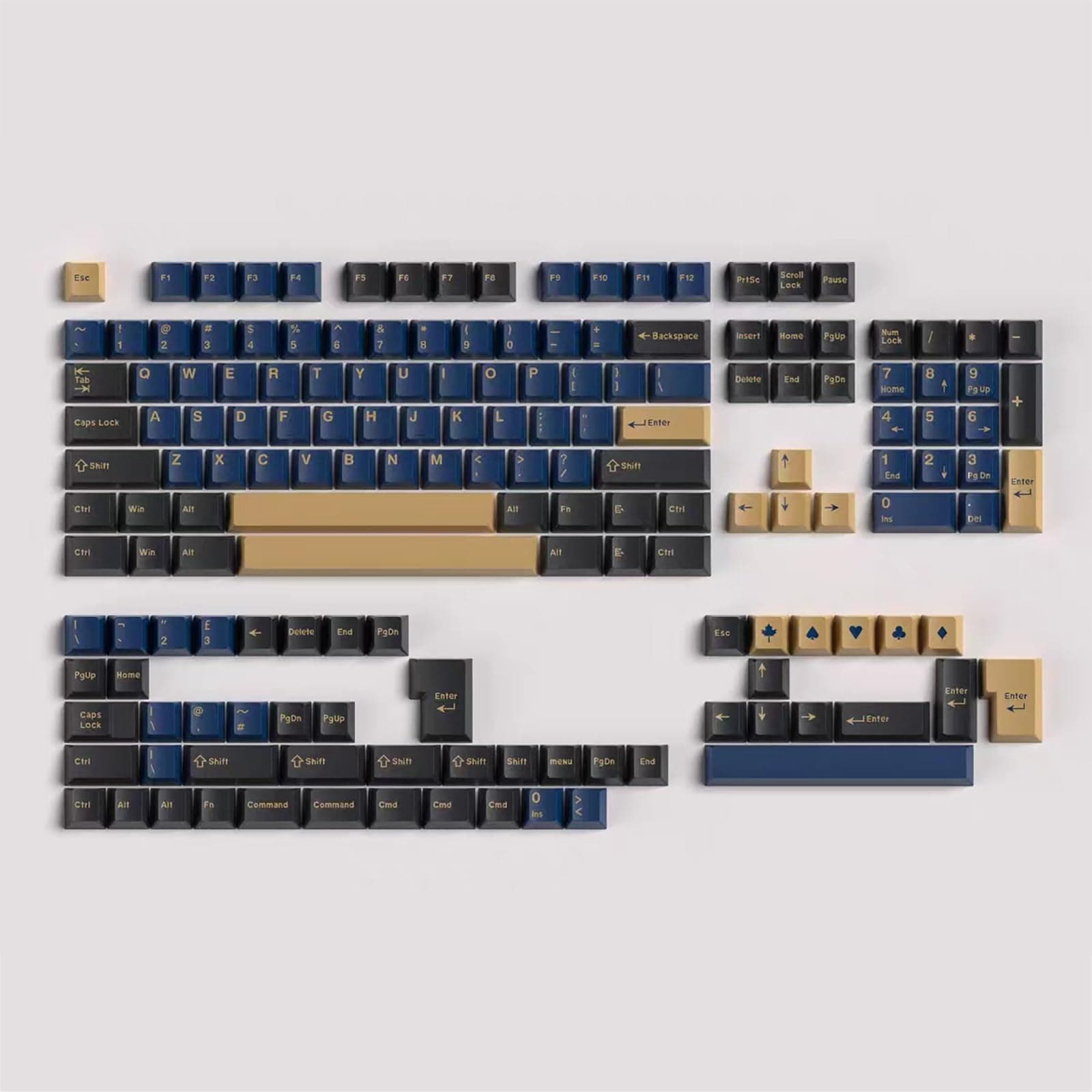 Blue Samurai Keycaps