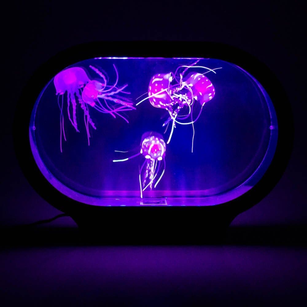 Neon Colour Changing Jelly Fish Tank