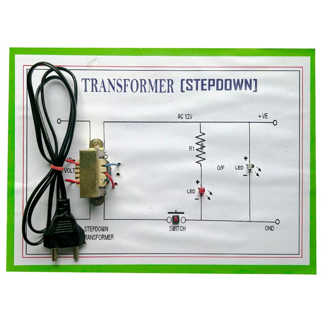 STEP DOWN TRANSFORMER PROJECT-MODEL