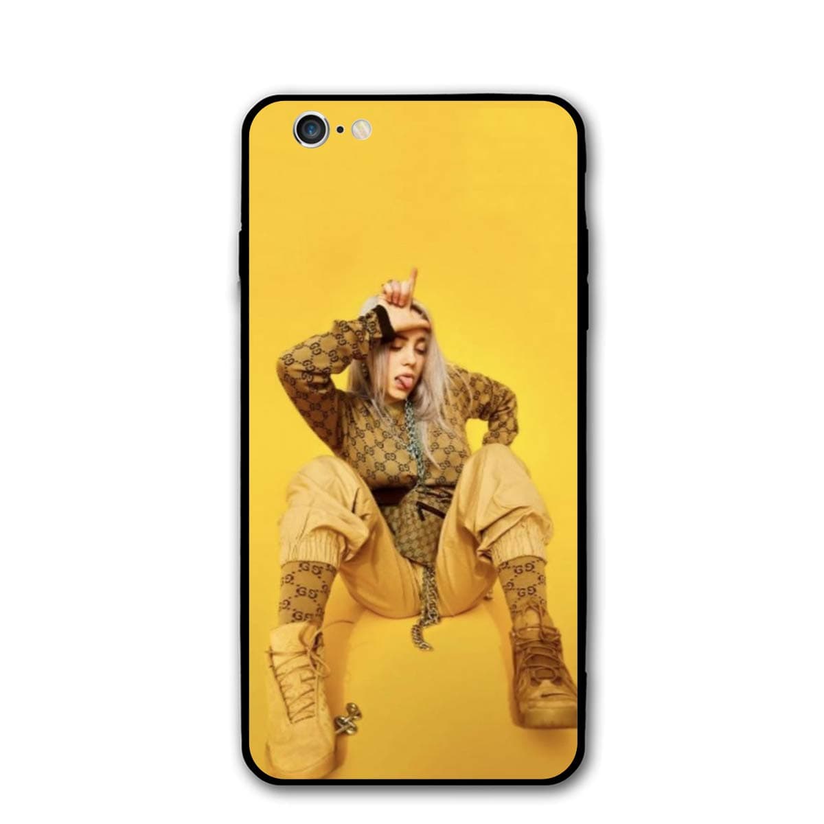 iPhone 6 iPhone 6S Series Phone Case, Billie Eilish As A Back Design, Beautiful and Stylish
