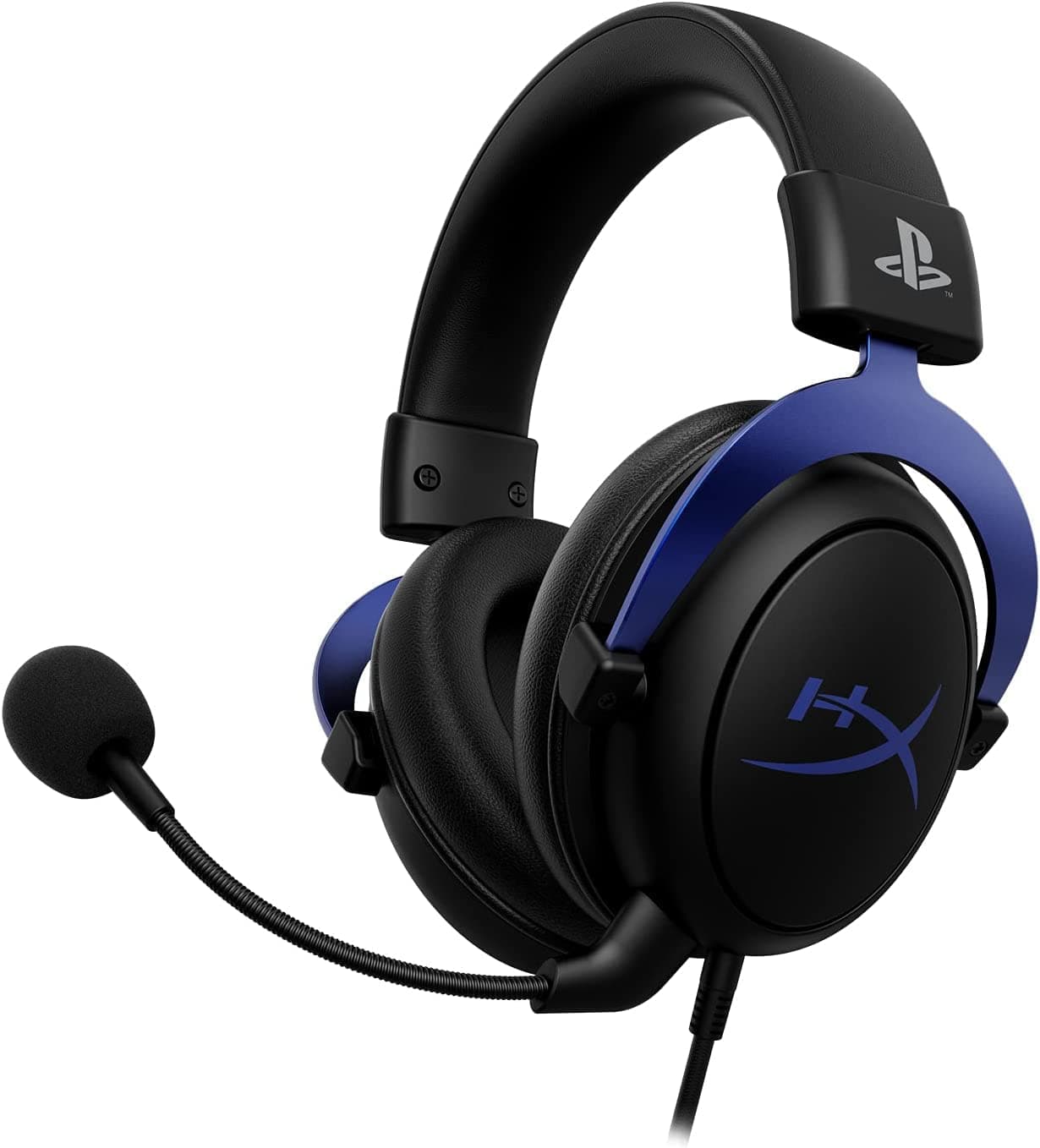 Cloud - Gaming Headset, PlayStation Official Licensed Product, for PS5 and PS4, Memory Foam Comfort, Noise-Cancelling mic, Durable Aluminum Frame