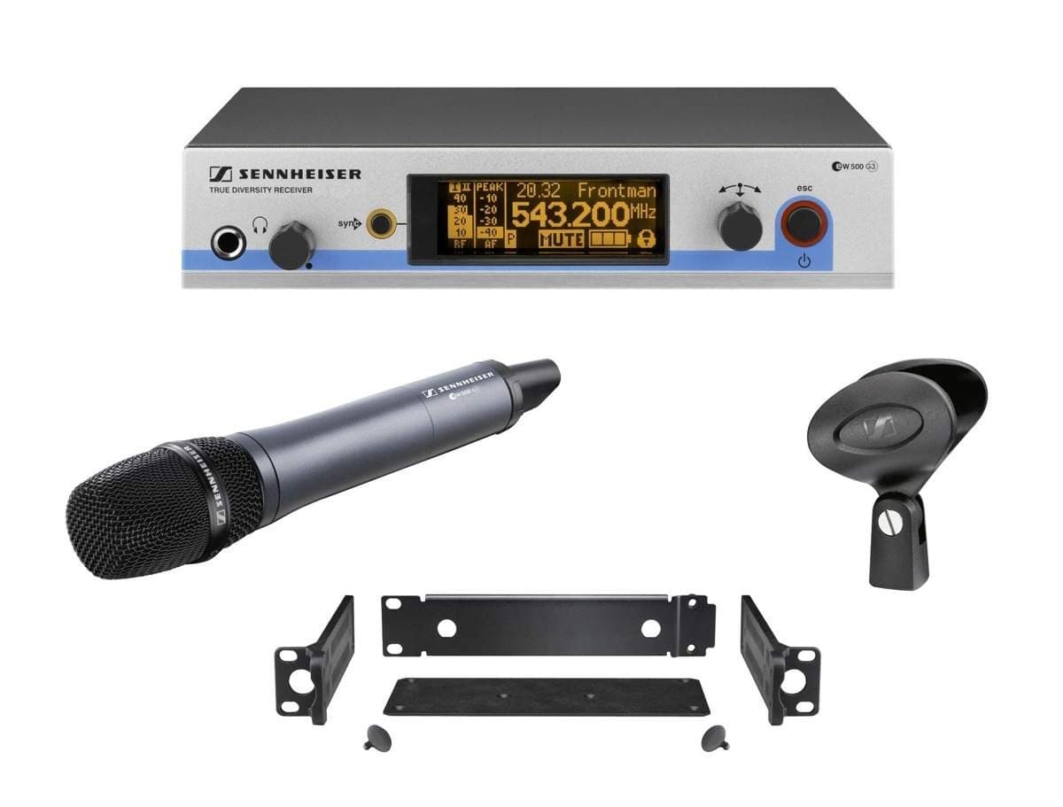Sennheiser EW 500-965 G3 - Wireless Vocal System with True Condenser Handheld Mic - A - Range (516 - 588 MHz)