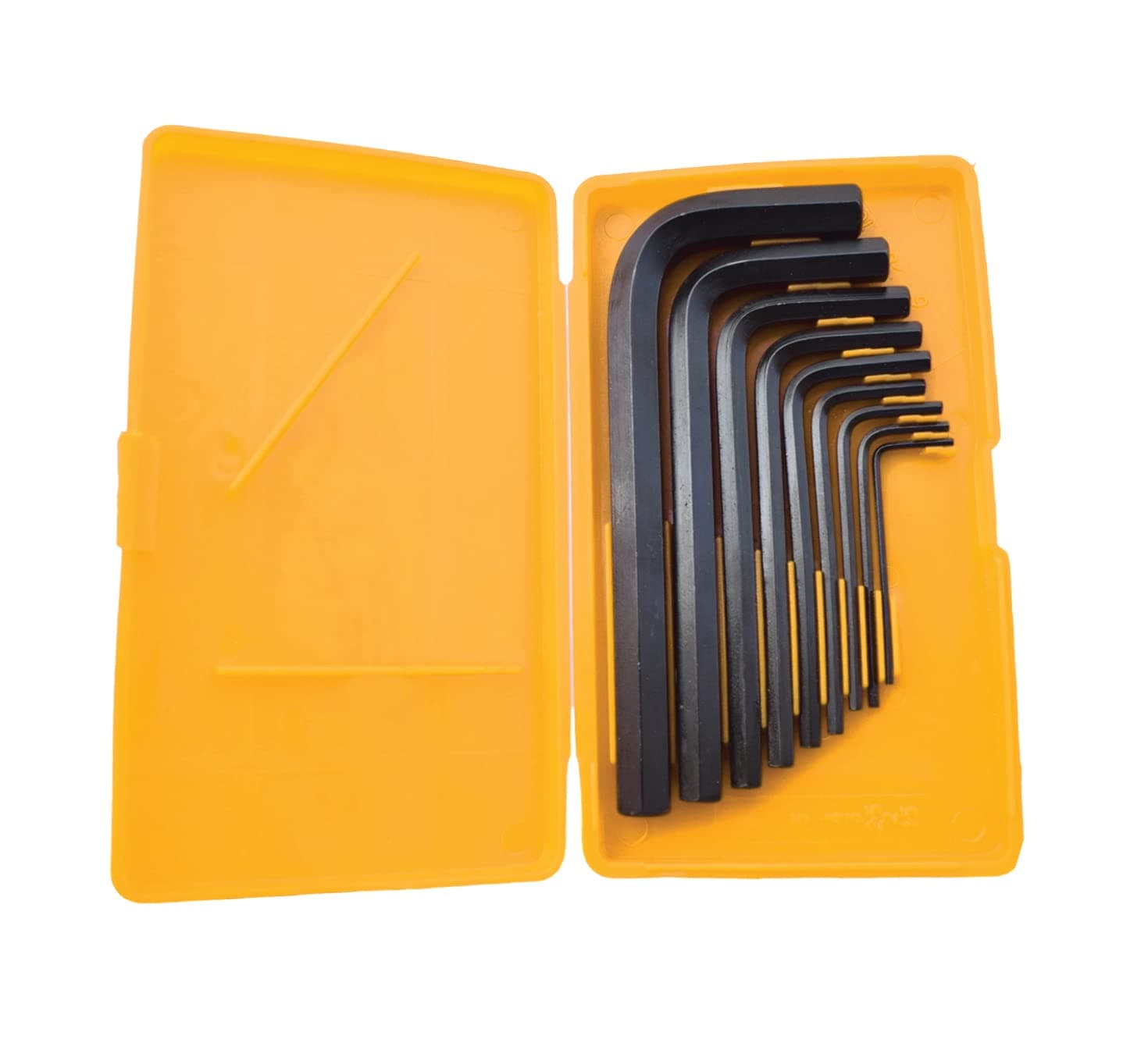 THEMISTO TH-T09 9pcs Allen Key Set I Chrome Vanadium Steel, Black Finish