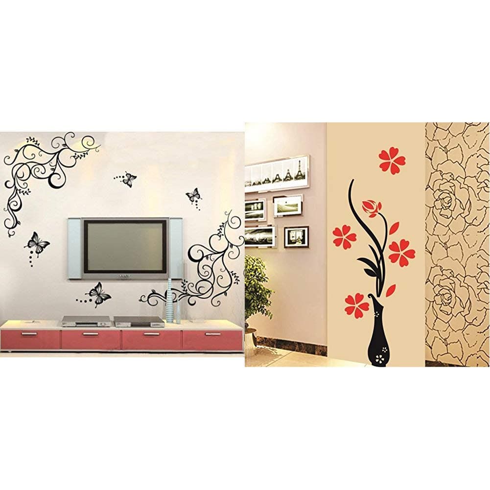 Decals Design Polyvinyl Chloride, Vinyl Botanical Wall Sticker