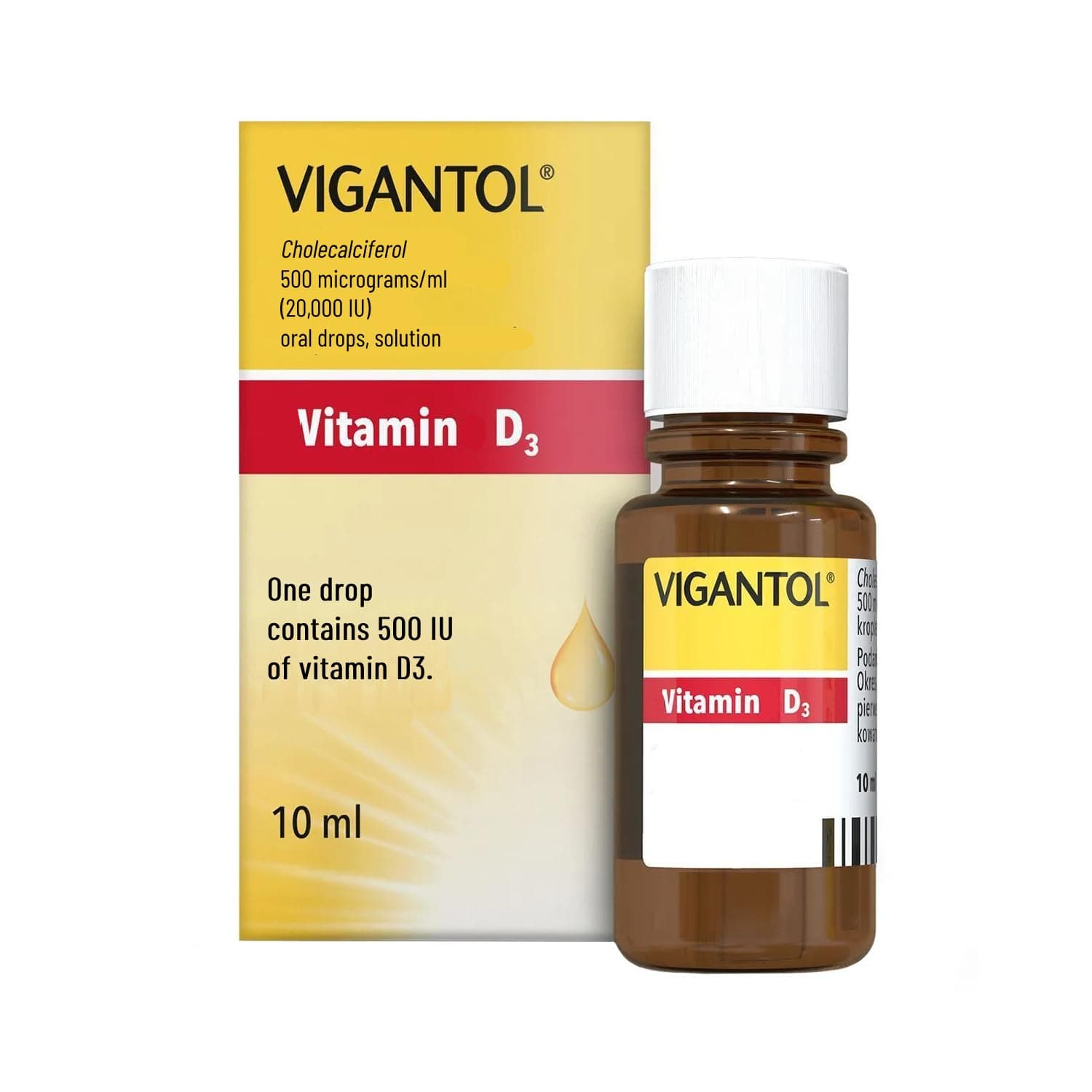 Viigantol 20 000 IU, Drops 10 ml